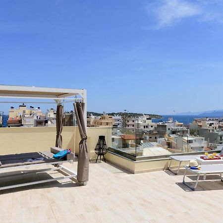 Luxury Lake - Center House Agios Nikolaos  Bagian luar foto