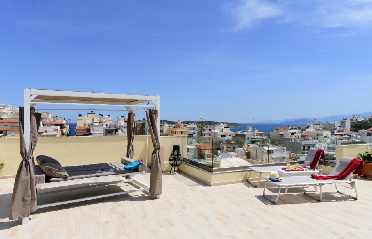 Luxury Lake - Center House Agios Nikolaos  Bagian luar foto