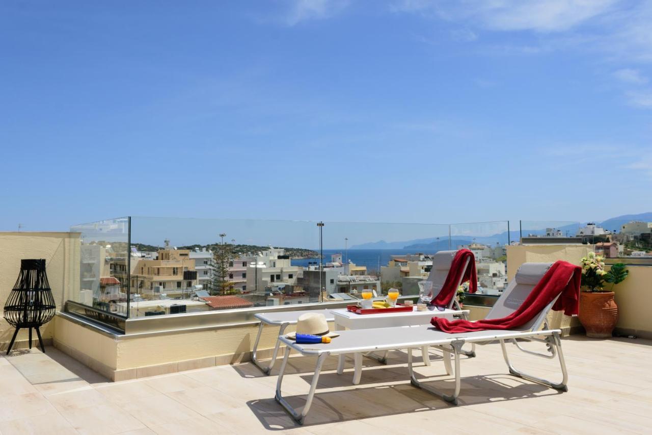 Luxury Lake - Center House Agios Nikolaos  Bagian luar foto