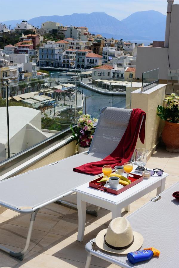 Luxury Lake - Center House Agios Nikolaos  Bagian luar foto
