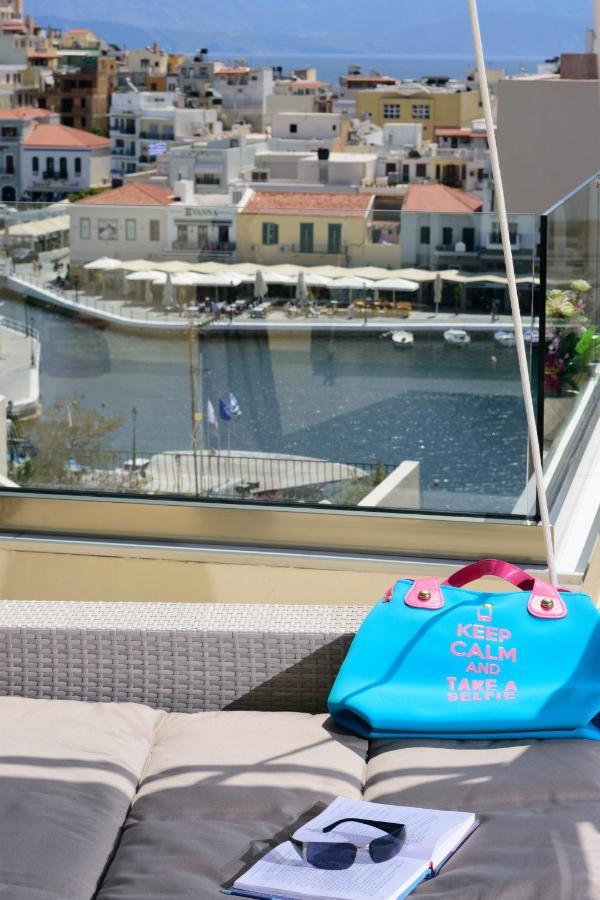 Luxury Lake - Center House Agios Nikolaos  Bagian luar foto